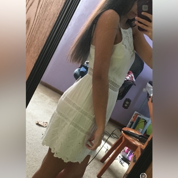 White Abercrombie Dress - Picture 2 of 6